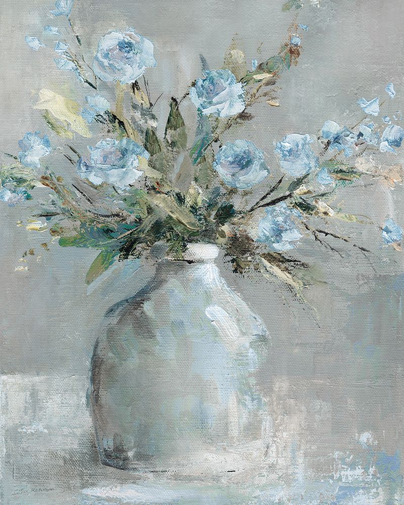 Blue Country Bouquet I art print by Carol Robinson for $57.95 CAD