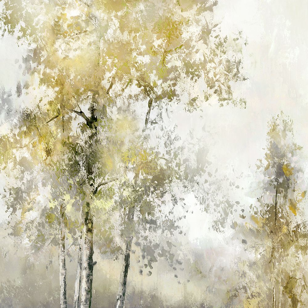 Lemon Birch Grove I art print by T.C. Chiu for $57.95 CAD