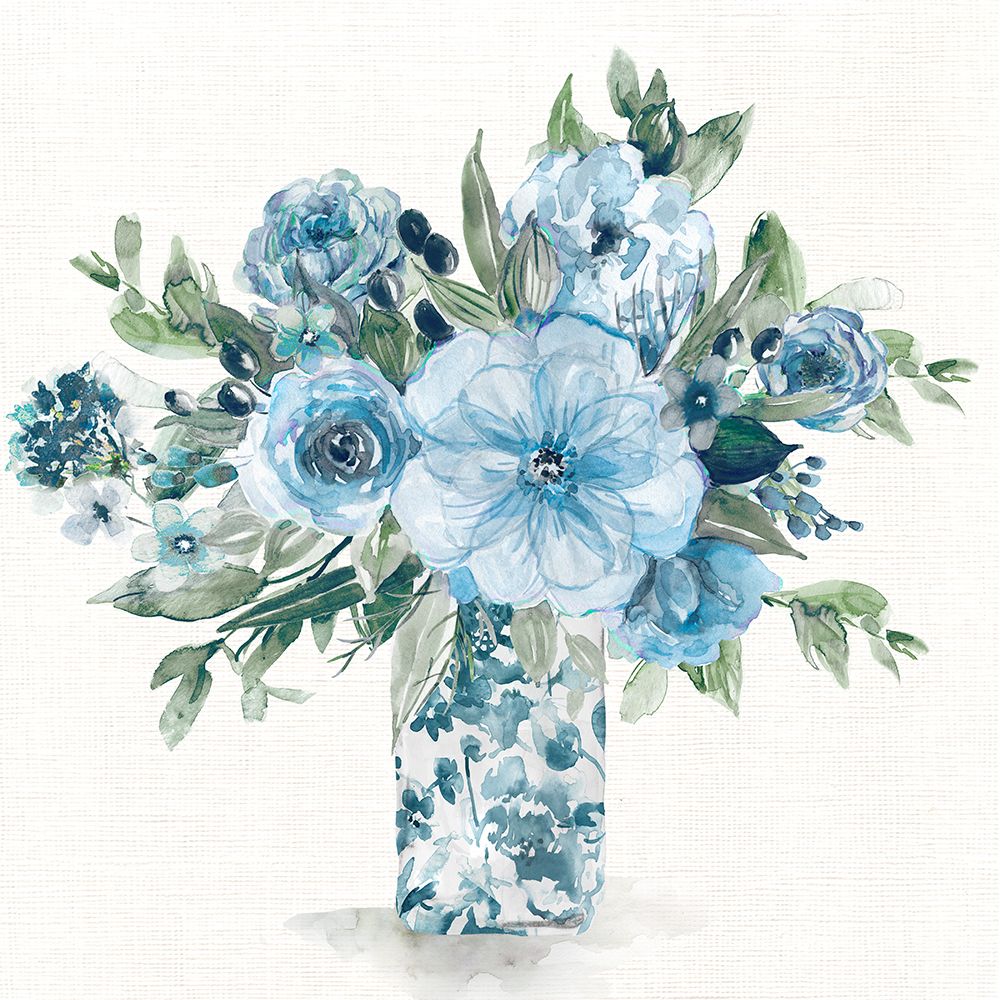 Cerulean Whispers II art print by Carol Robinson for $57.95 CAD