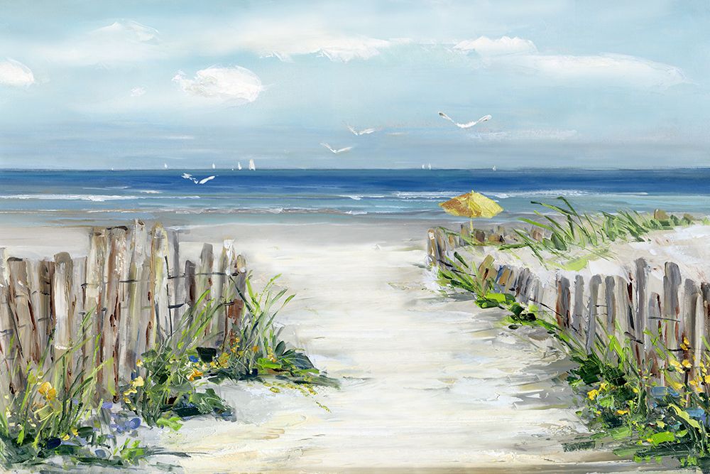 Ocean Afternoon art print by Sally Swatland for $57.95 CAD
