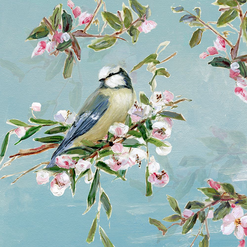 Spring Song and Blossoms II art print by Sally Swatland for $57.95 CAD