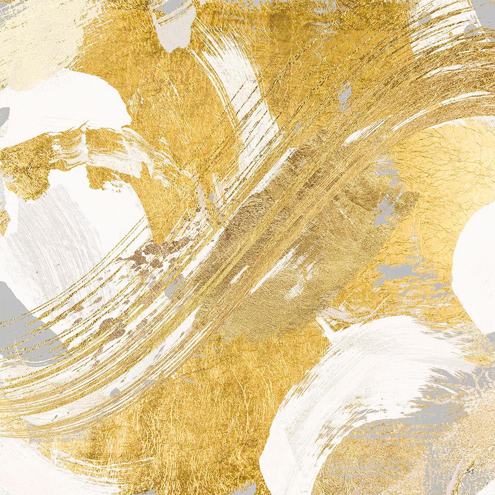 Gilded Earth I art print by Susan Jill for $57.95 CAD