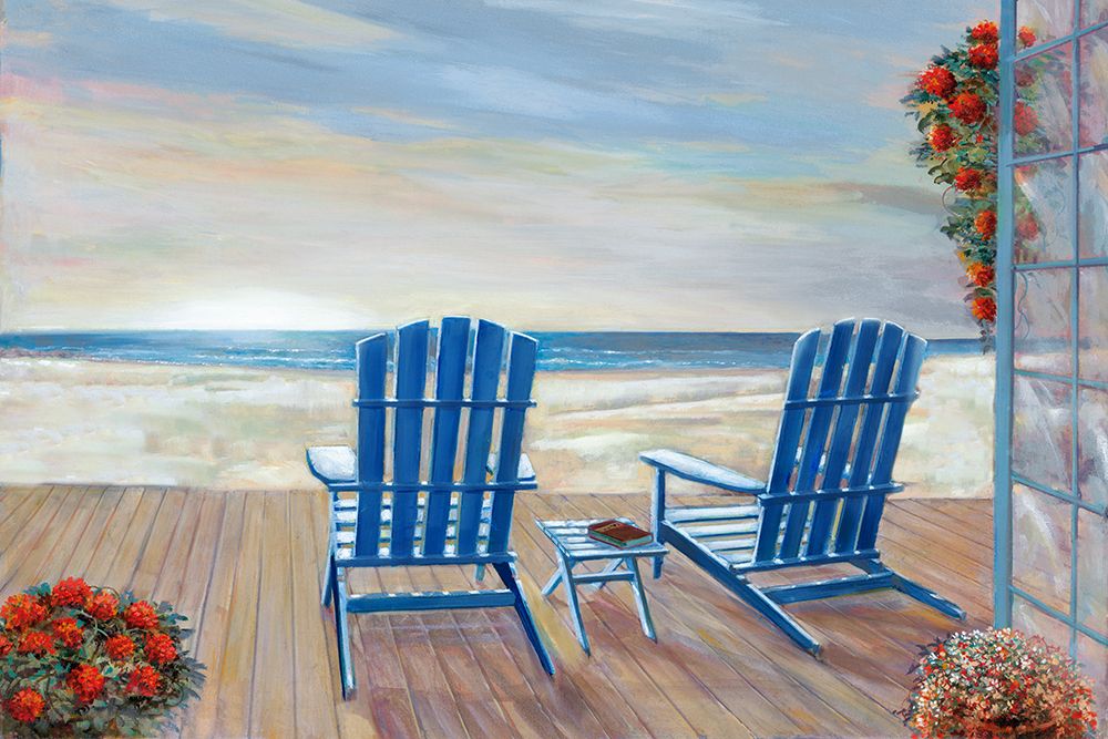 Serene Summer Morning art print by Ruane Manning for $57.95 CAD