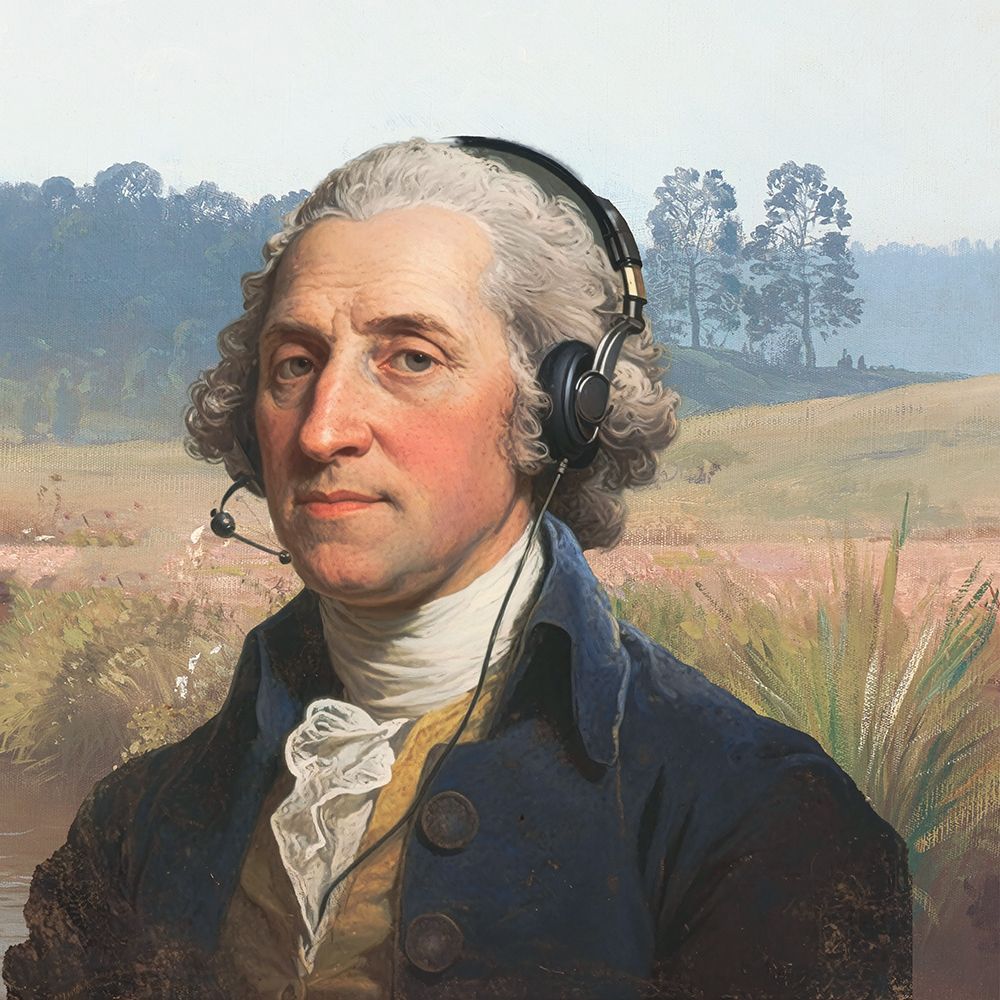 GW and Headset art print by CAD Design for $57.95 CAD