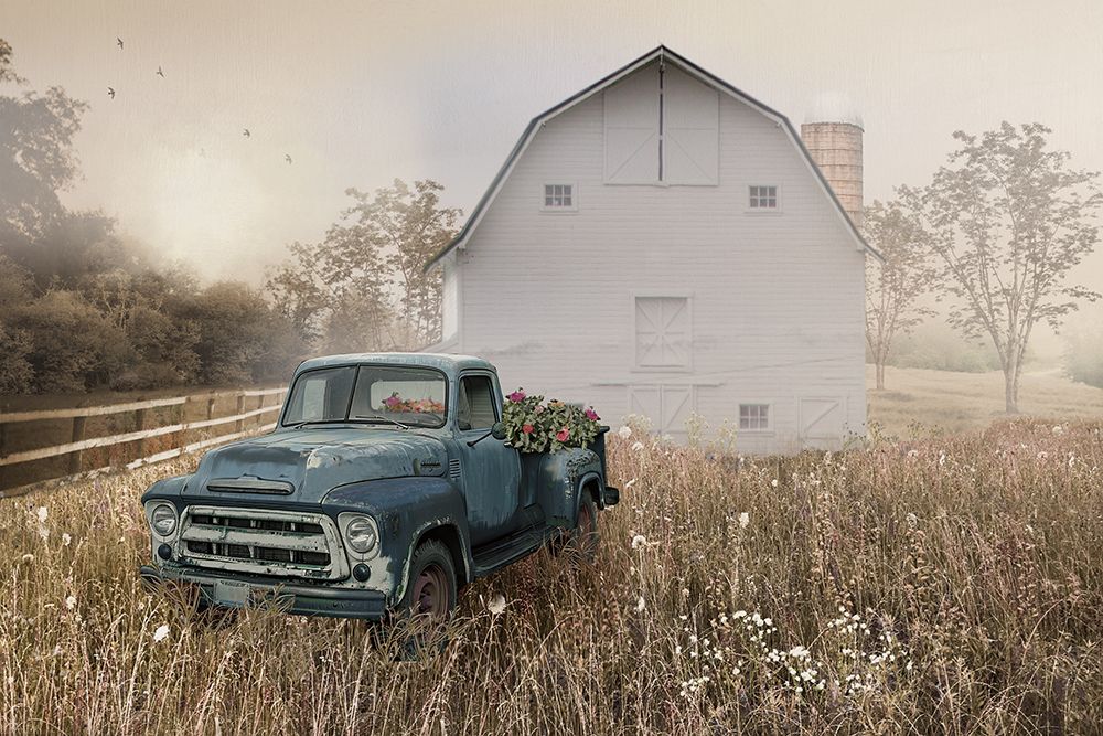 Ole Farm Truck art print by Nan for $57.95 CAD