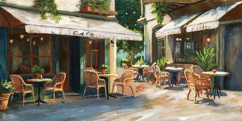 Cafe Nostalgia art print by Nan for $57.95 CAD