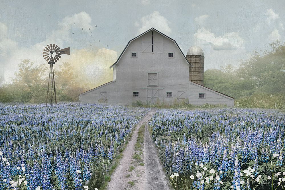 Lupine Field art print by Nan for $57.95 CAD