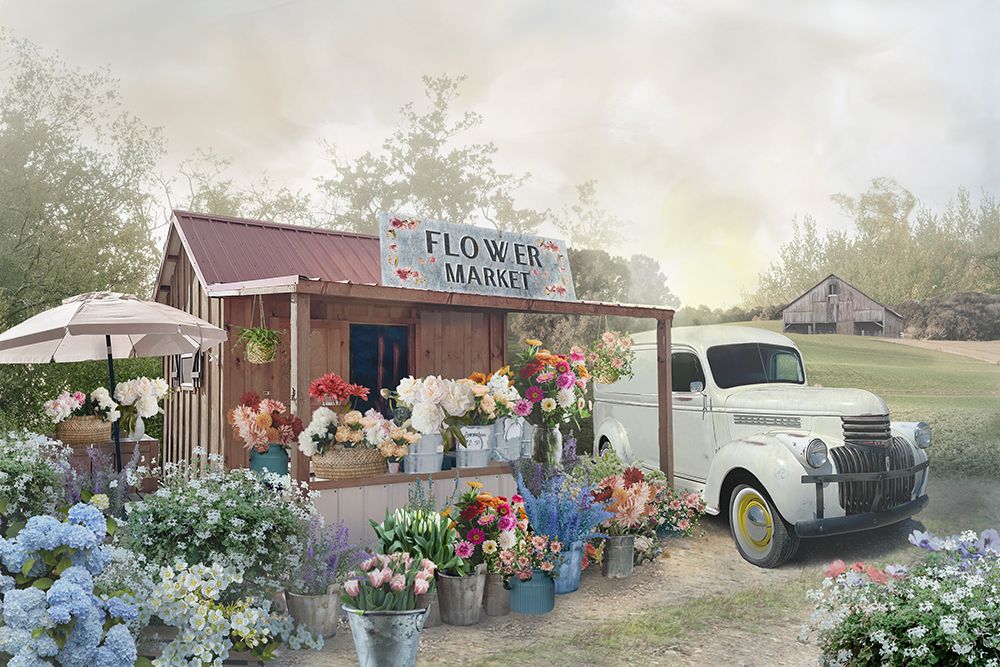 The Flower Patch art print by Nan for $57.95 CAD