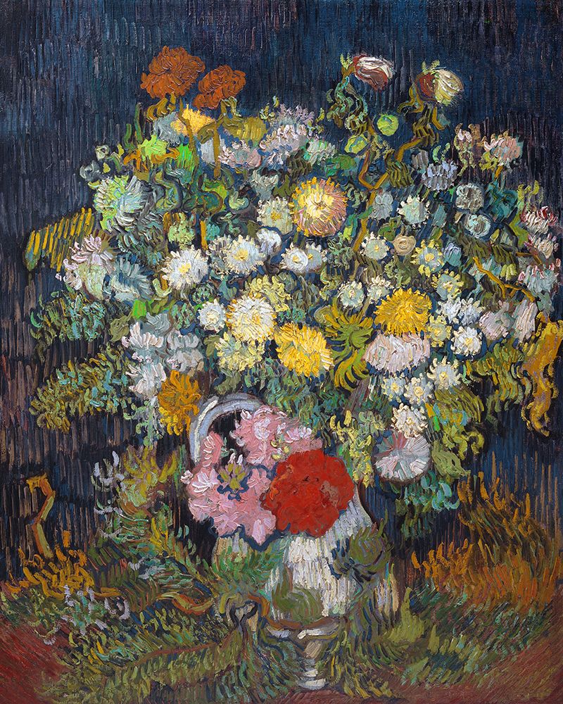 Bouquet of Flowers art print by CAD Designs for $57.95 CAD