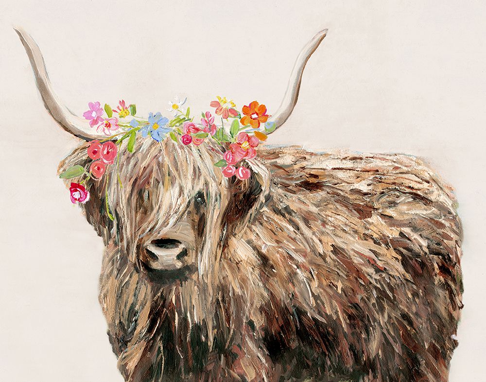 Highland Beauty art print by Sally Swatland for $57.95 CAD