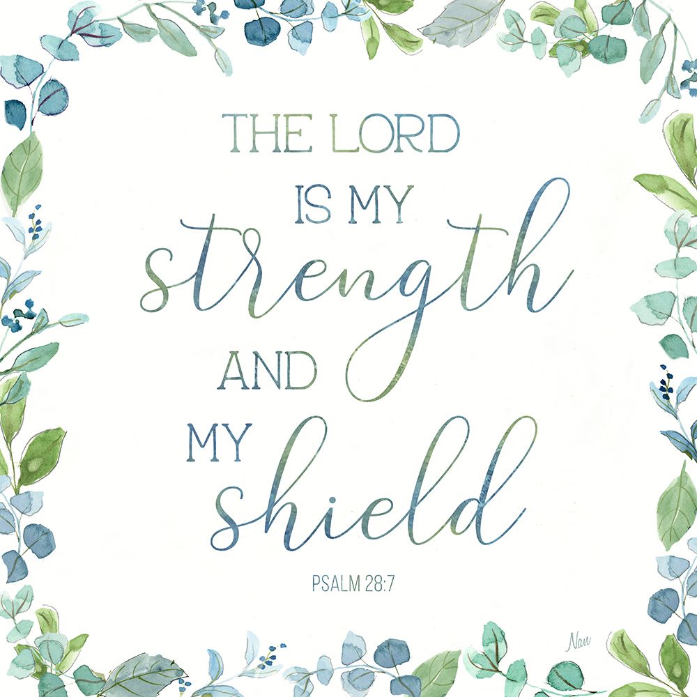 God is Strength I art print by Nan for $57.95 CAD