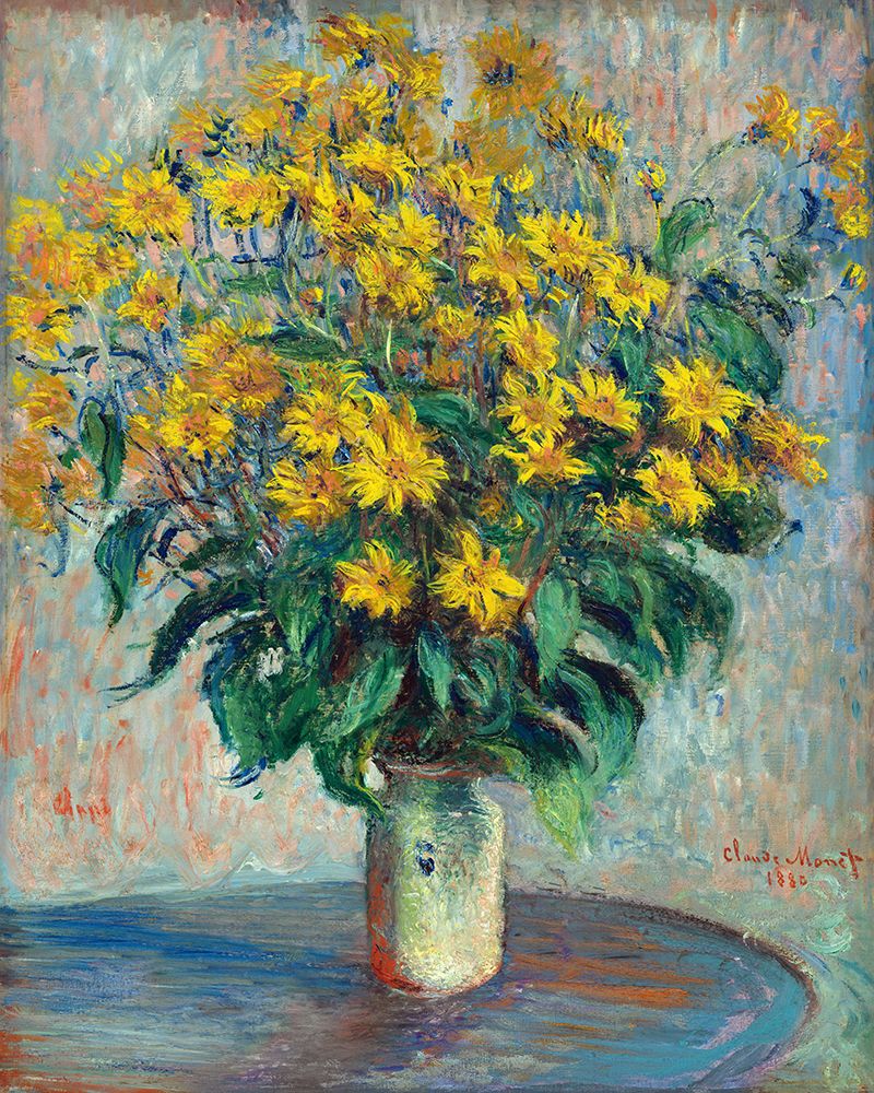 Artichoke Flowers art print by Monet for $57.95 CAD