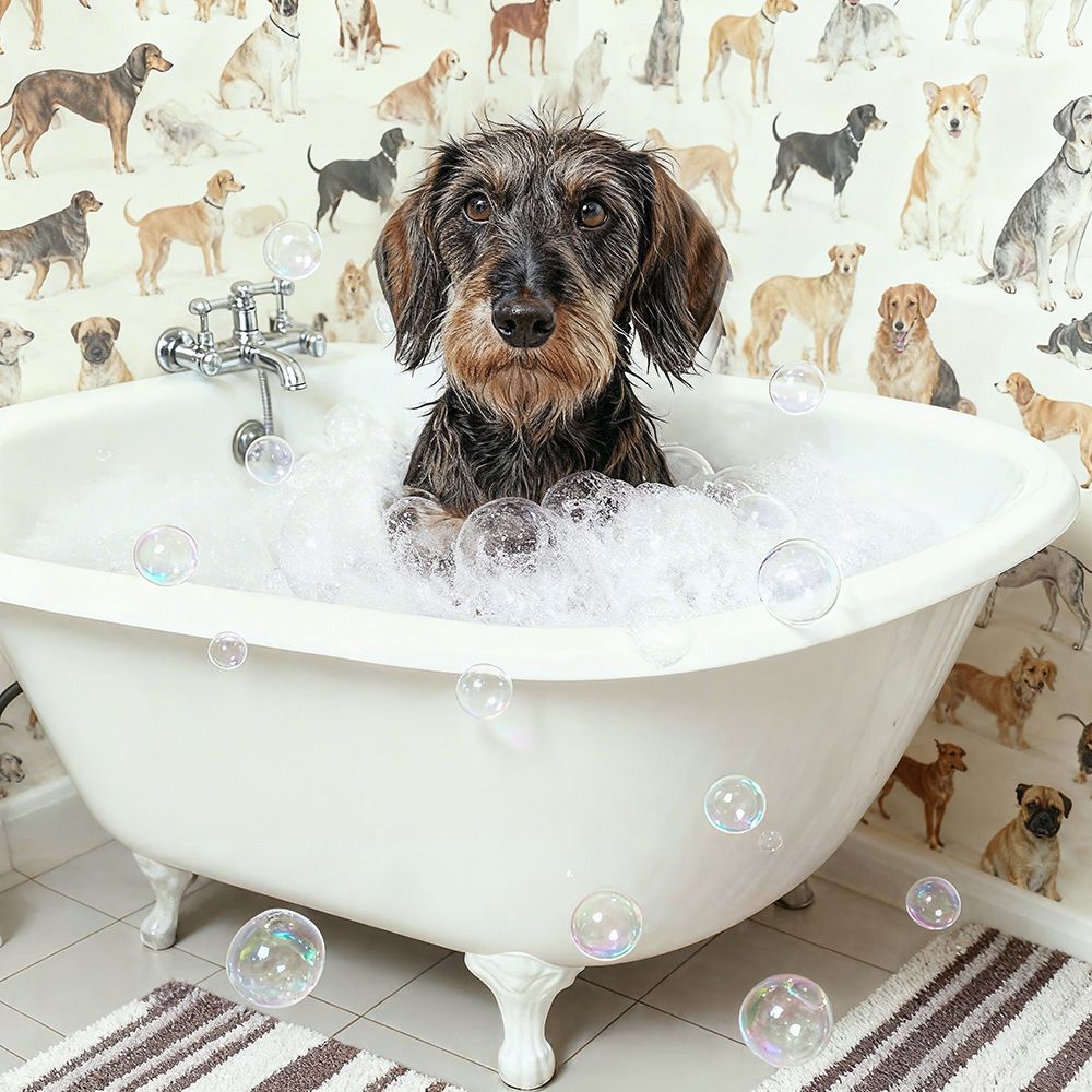 Glam Bath Girl II art print by CAD Designs for $57.95 CAD