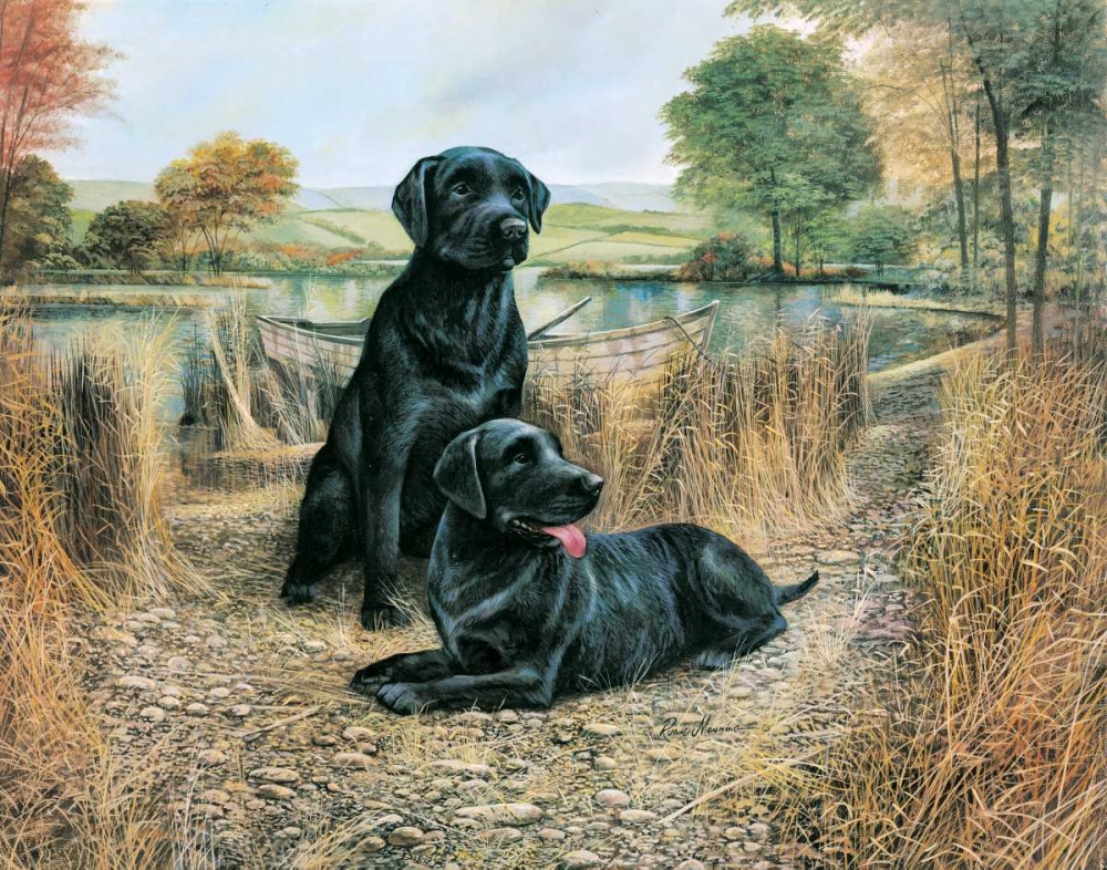 Swimming Lessons art print by Ruane Manning for $57.95 CAD