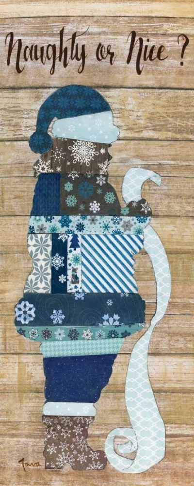 Naughty or Nice art print by Janet Tava for $57.95 CAD