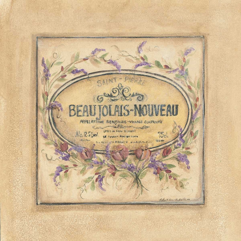 Beaujolais Nouveau art print by Kate McRostie for $57.95 CAD