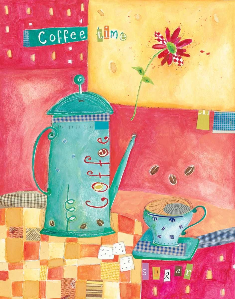 Kitchen Collage I art print by Kate and Elizabeth Pope for $57.95 CAD