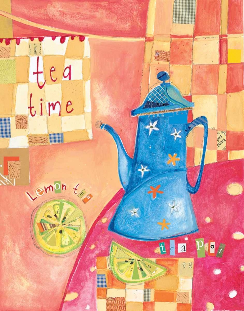 Kitchen Collage II art print by Kate and Elizabeth Pope for $57.95 CAD