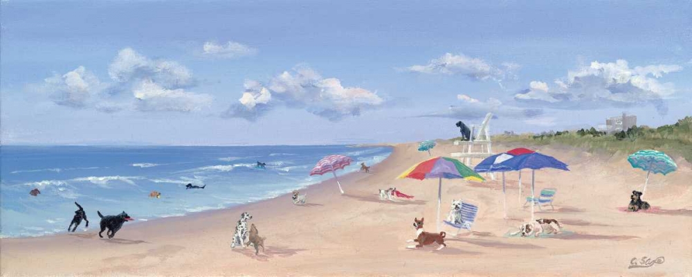 Dog Days art print by Carol Saxe for $57.95 CAD