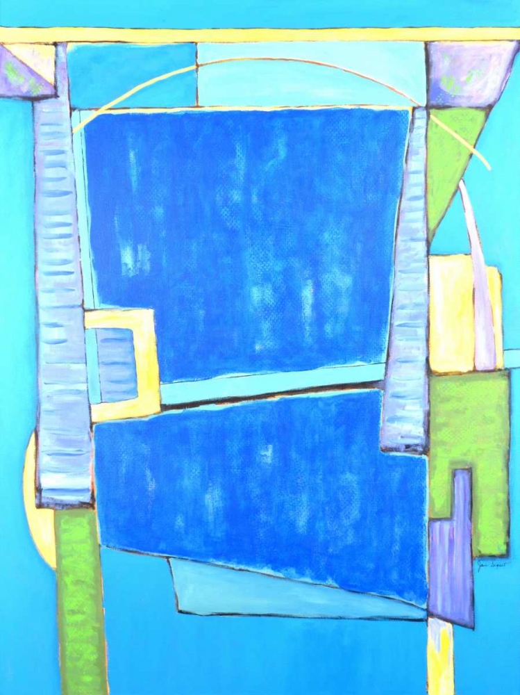 Land Plan - Winter art print by Jane Segrest for $57.95 CAD