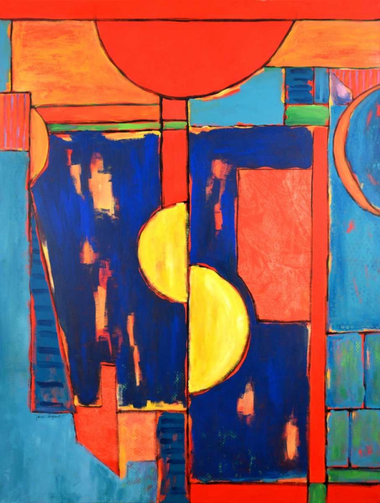 Land Plan - Summer art print by Jane Segrest for $57.95 CAD