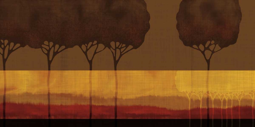 Autumn Silhouettes I art print by Tandi Venter for $57.95 CAD