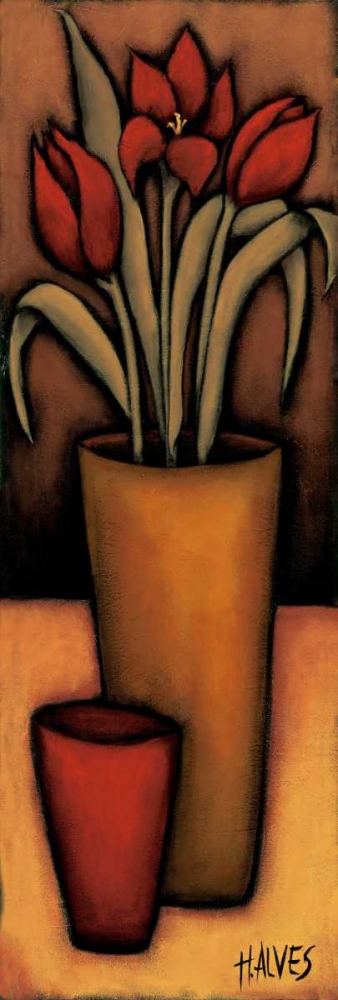 Tulipas Vermelhas art print by Helena Alves for $57.95 CAD