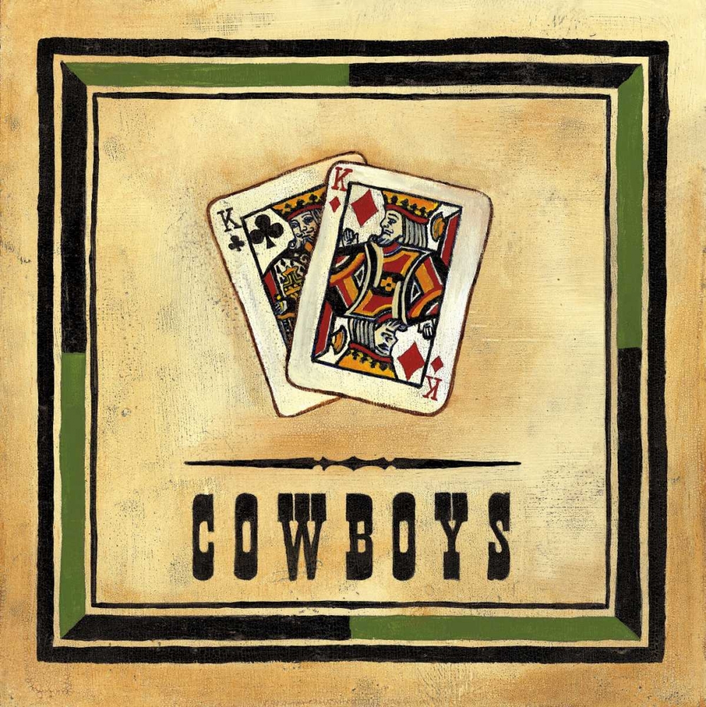 Cowboys art print by Jocelyne Anderson-Tapp for $57.95 CAD