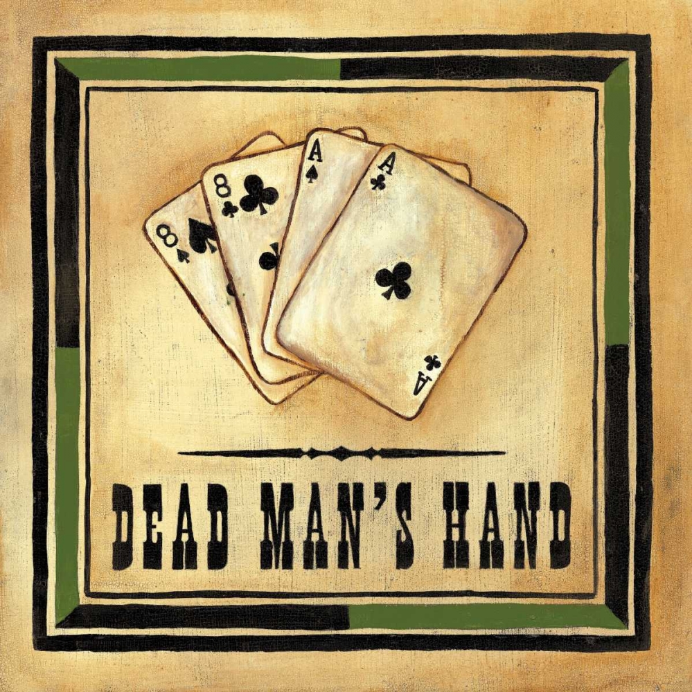 Dead Mans Hand art print by Jocelyne Anderson-Tapp for $57.95 CAD