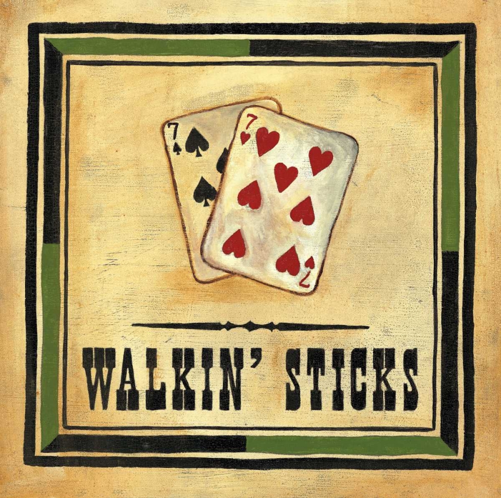 Walkin Sticks art print by Jocelyne Anderson-Tapp for $57.95 CAD