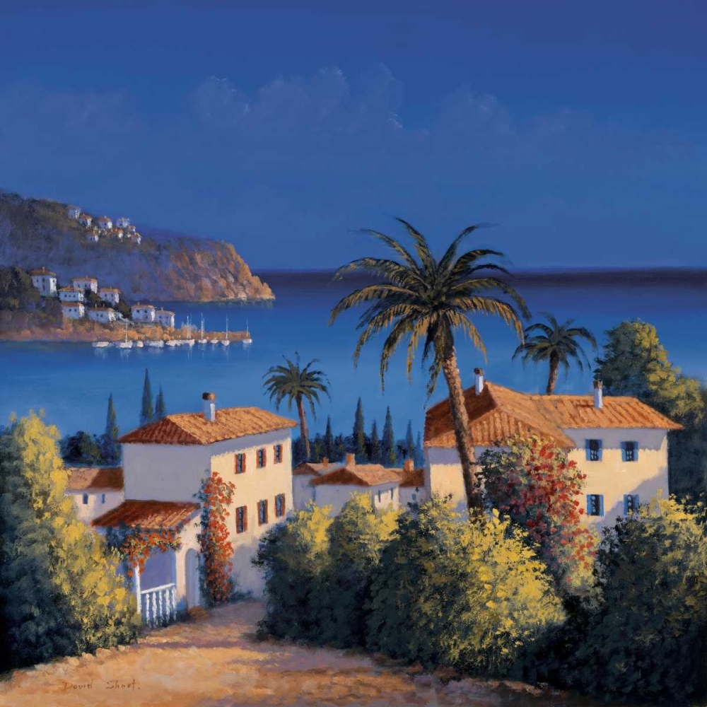 Mediterranean Morning Shadows I art print by David Short for $57.95 CAD