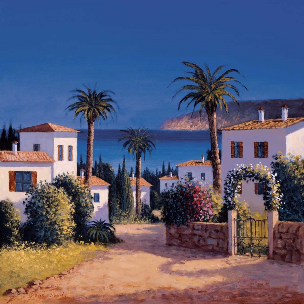 Mediterranean Morning Shadows II art print by David Short for $57.95 CAD