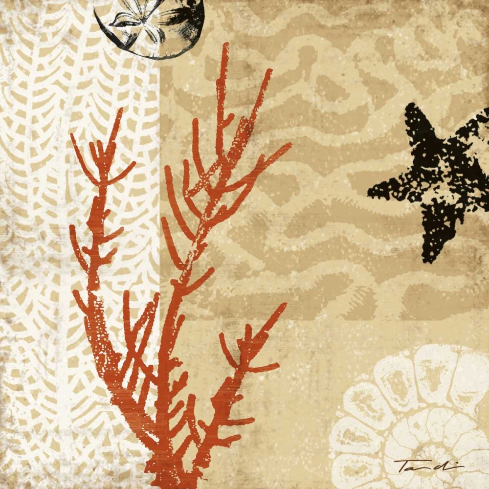 Coral Impressions I art print by Tandi Venter for $57.95 CAD