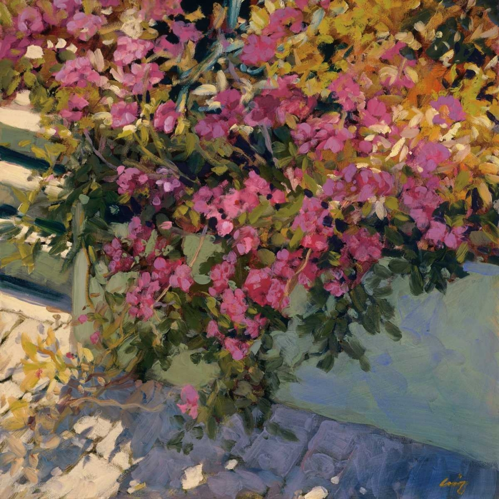 Steps and Summer Flowers art print by Philip Craig for $57.95 CAD