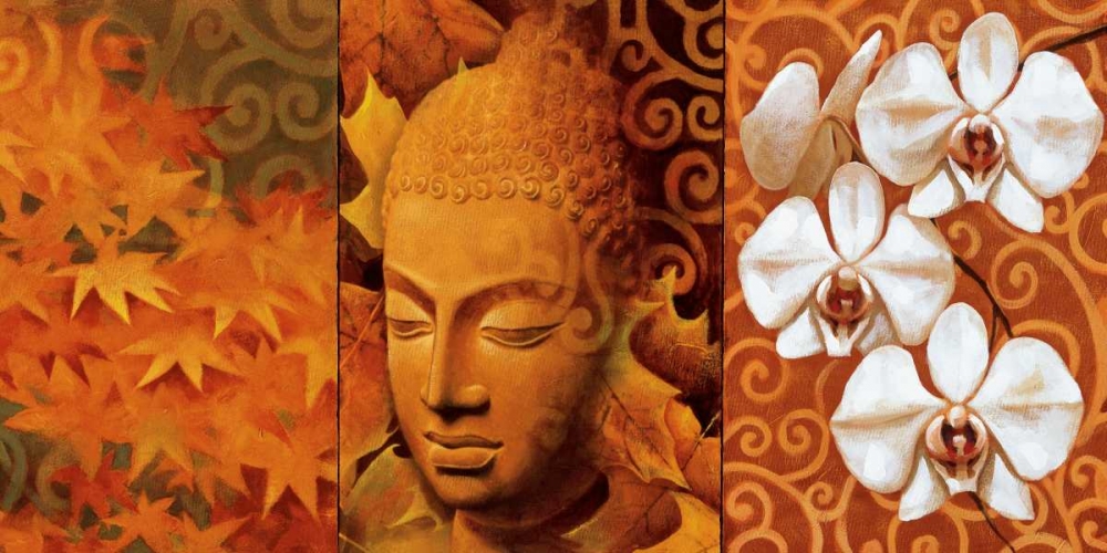 Buddha Panel II art print by Keith Mallett for $57.95 CAD