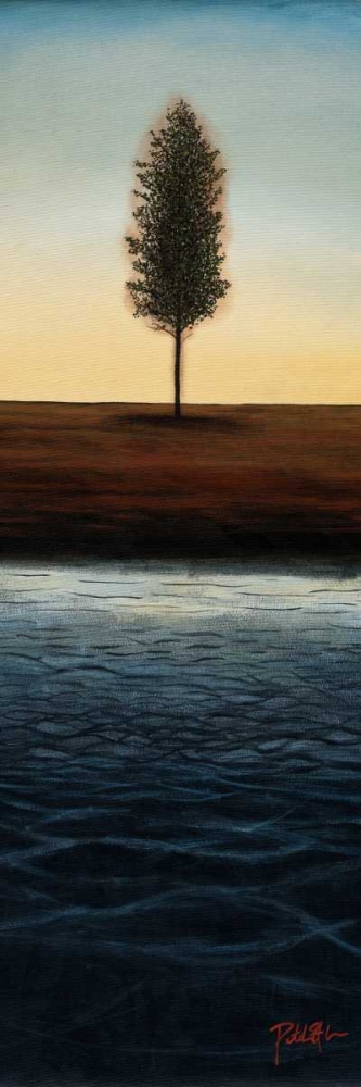Across the Water I - Blue Landscape art print by Patrick St. Germain for $57.95 CAD