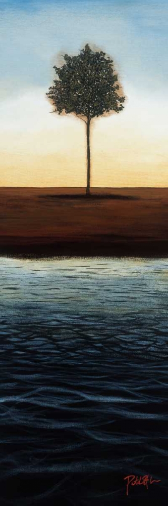 Across the Water II - Blue Landscape art print by Patrick St. Germain for $57.95 CAD