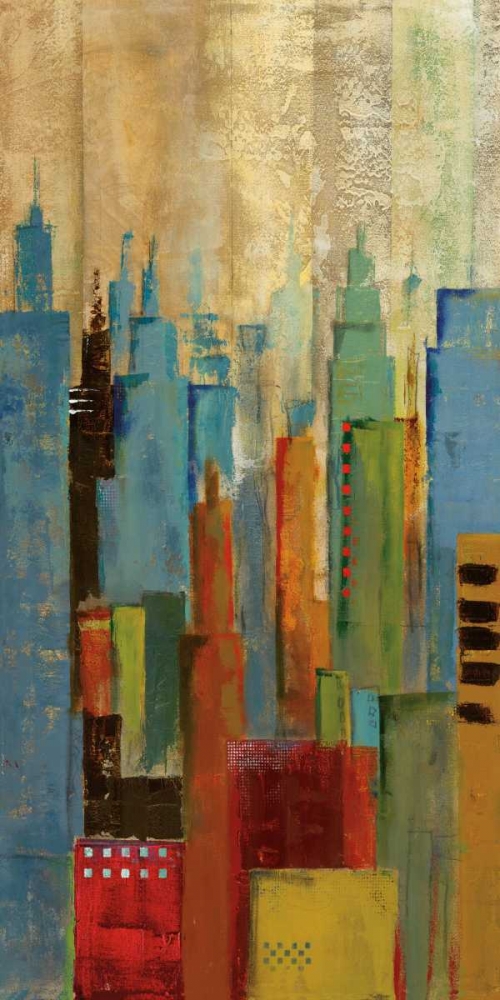 Towerscape I art print by Jason Cardenas for $57.95 CAD