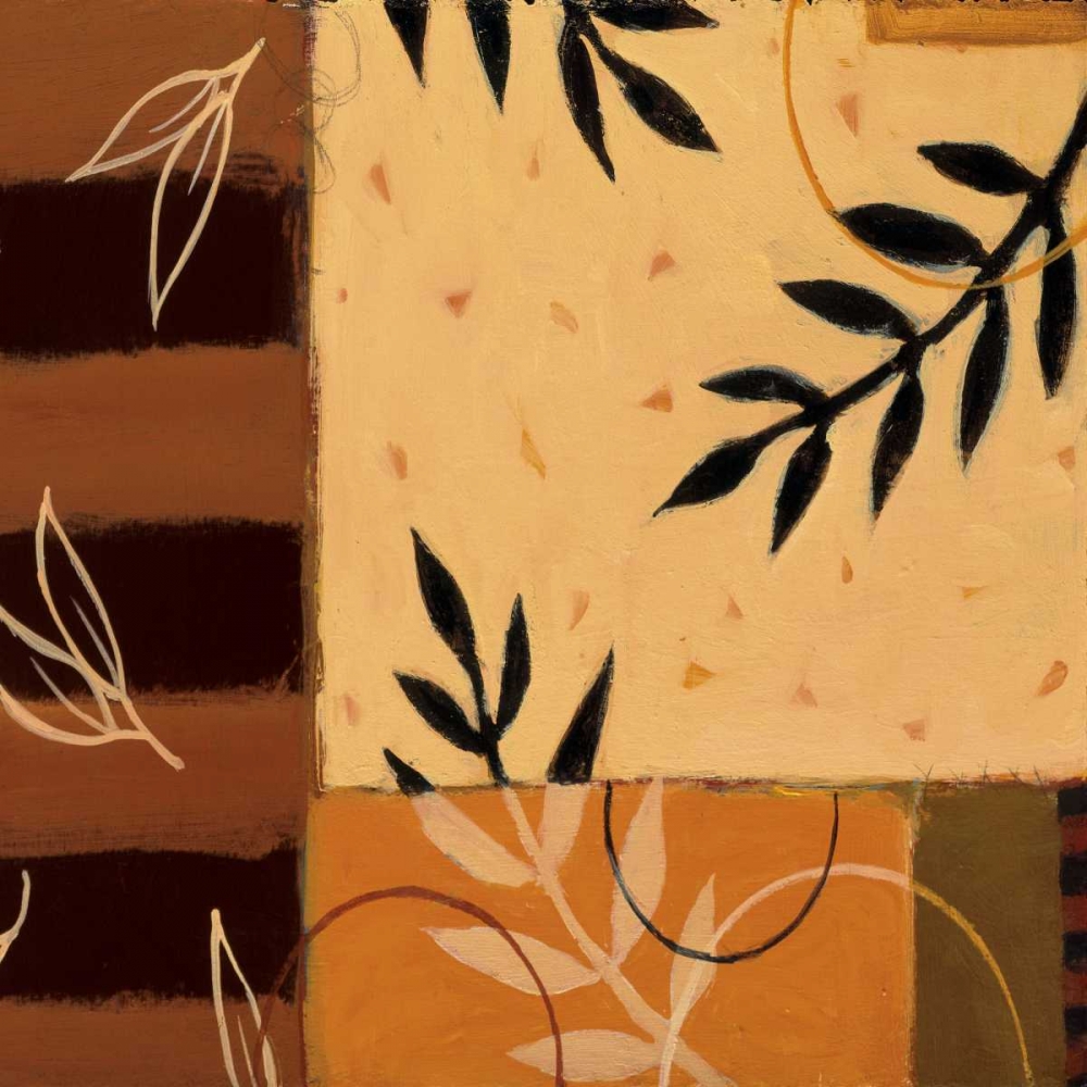 Leaf Poem I art print by Susan Dorf for $57.95 CAD