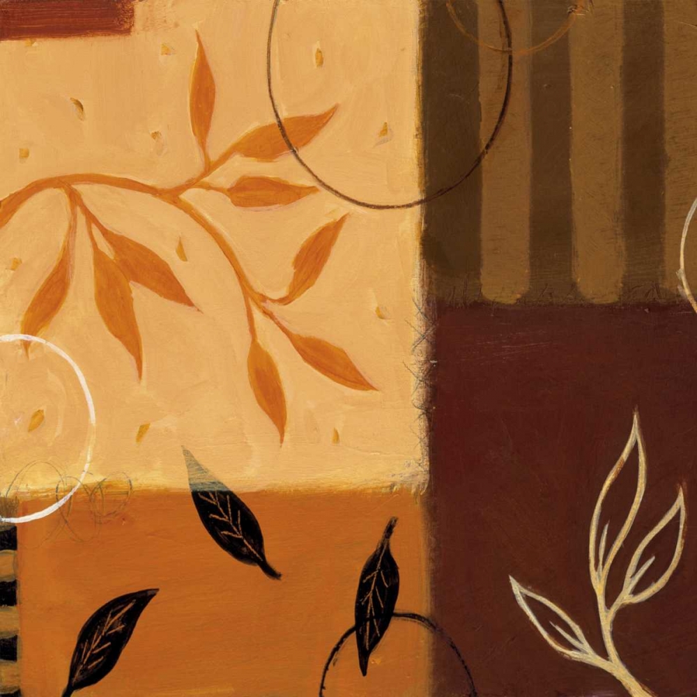 Leaf Poem II art print by Susan Dorf for $57.95 CAD