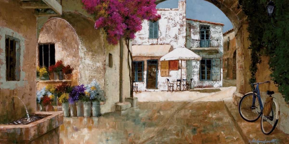 Picking Up Flowers art print by Gilles Archambault for $57.95 CAD