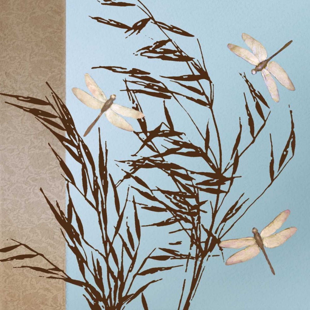Dragonflies art print by Caroline Gold for $57.95 CAD