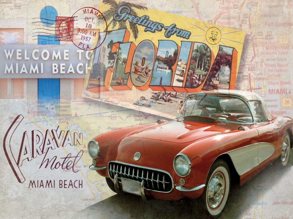 Road Trip II art print by Keith Mallett for $57.95 CAD