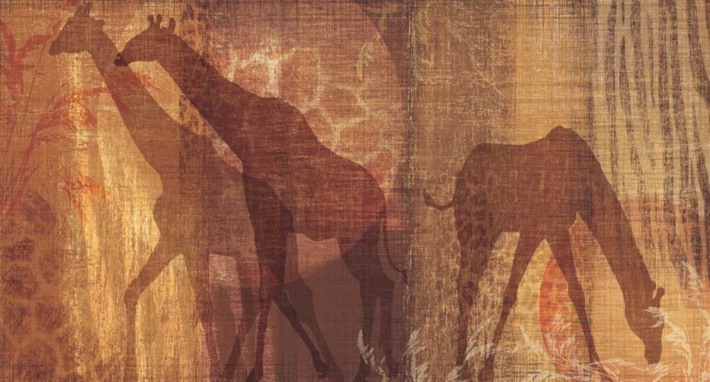 Safari Silhouette III art print by Tandi Venter for $57.95 CAD