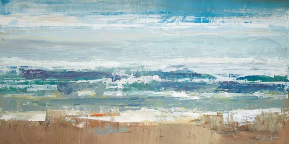 Pastel Waves art print by Peter Colbert for $57.95 CAD