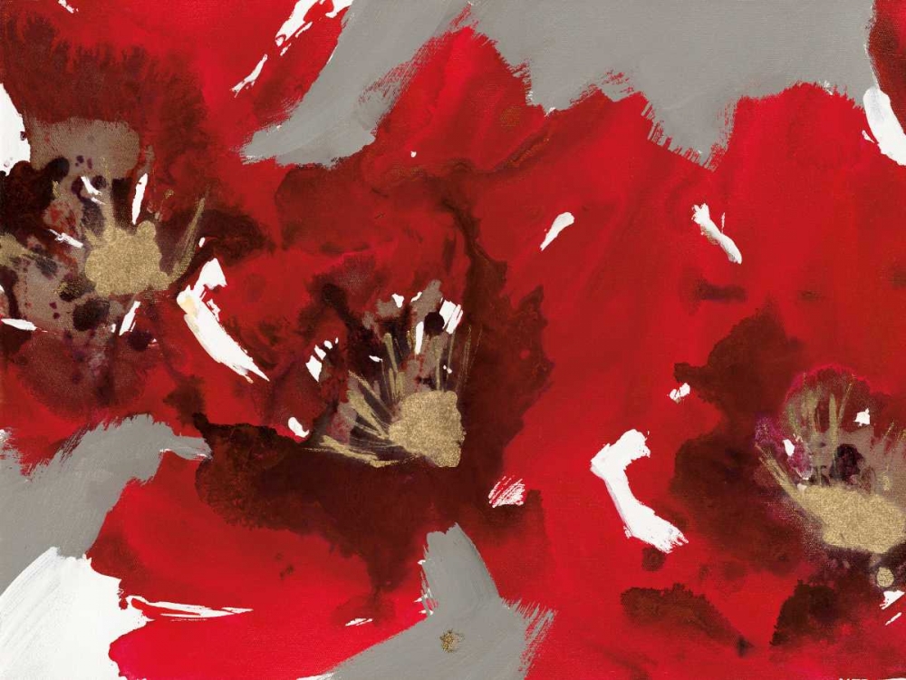 Red Poppy Forest I art print by Natasha Barnes for $57.95 CAD