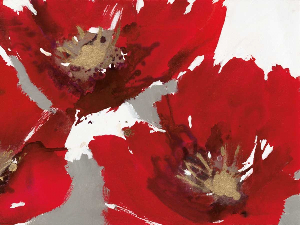 Red Poppy Forrest II art print by Natasha Barnes for $57.95 CAD