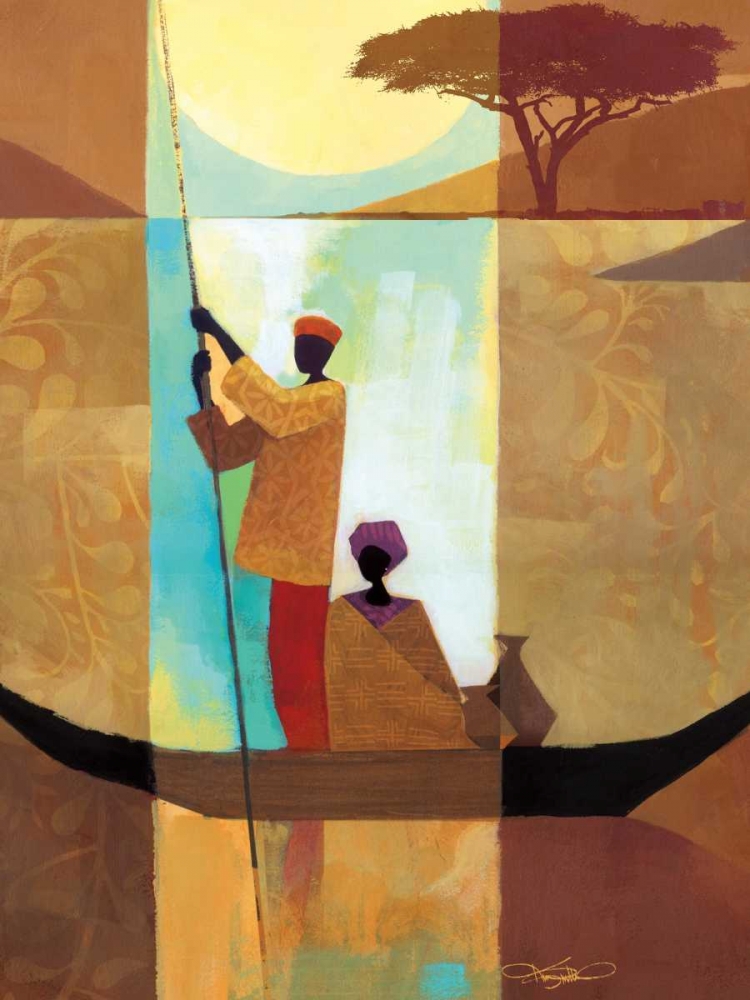 On the River II art print by Keith Mallett for $57.95 CAD