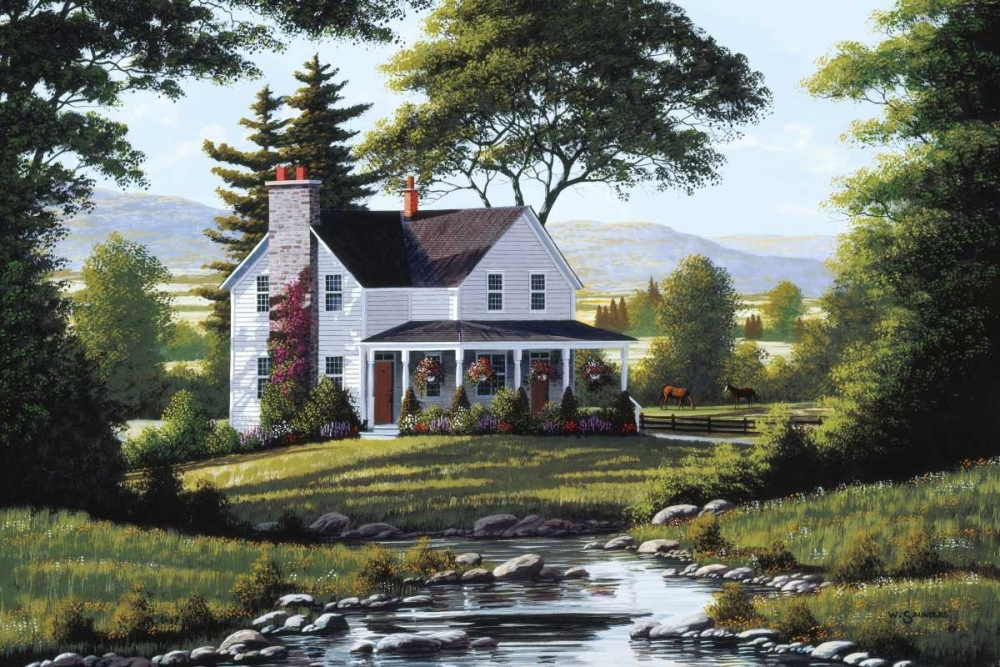 Serenity art print by Bill Saunders for $57.95 CAD