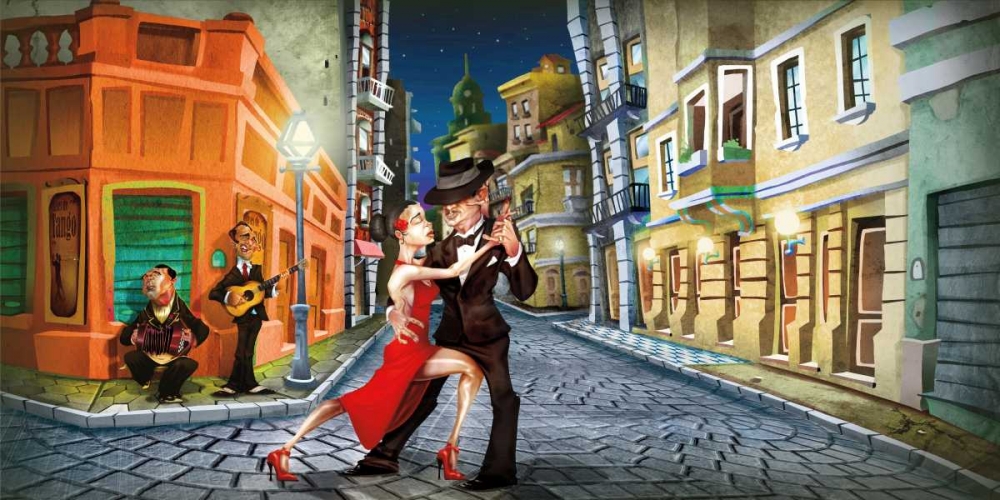 Tango art print by Adam Perez for $57.95 CAD